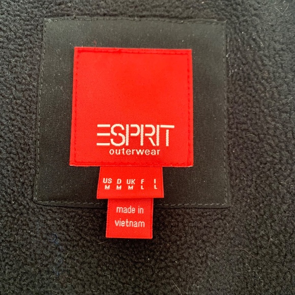 Esprit Black Quilted Lightweight Jacket - Picture 5 of 9